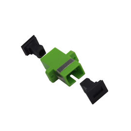 Zusatz-Simplexsc APC des Einmodenfaser-optischen Kabels Adapter mit Flansch