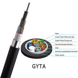 GYTA angeschwemmtes loses Rohr Ftth-Lichtwellenleiter-Aluminium nicht gepanzertes G652