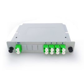 Kundengebundene Faser-Längen-Faser Optik-Kassetten-Karte des PLC-Teiler-Modul-2x8