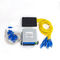 ABS kastenähnliche Faser Optik-Verbindungsstück-Kompaktbauweise PLC-Teiler-1x8 2.0mm Sc/Upc